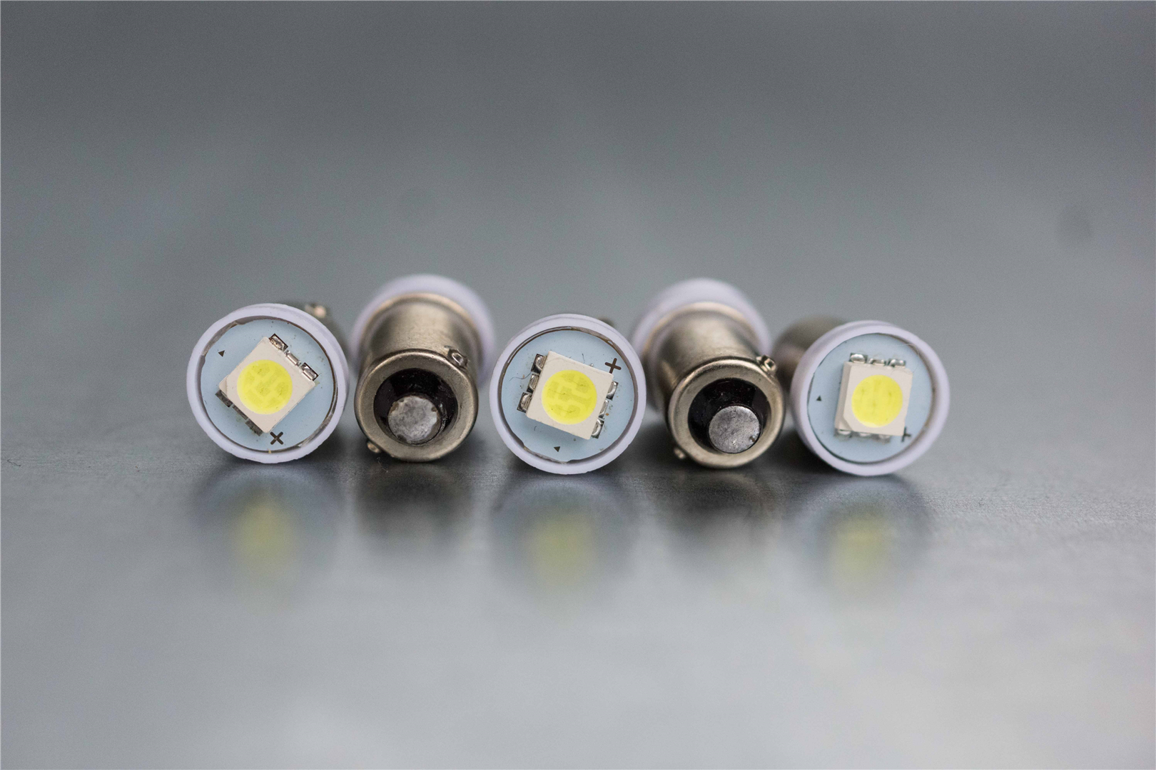 5x BA9s LED Gauge Light
